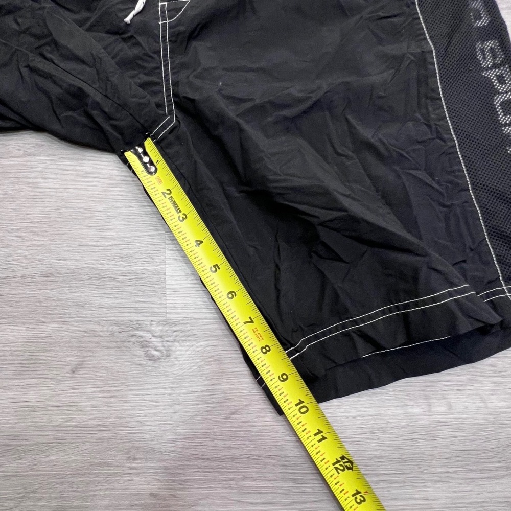 Polo Sport Ralph Lauren Mens Black Nylon Board Shorts Mesh Side Logo Size 40 - Picture 12 of 13